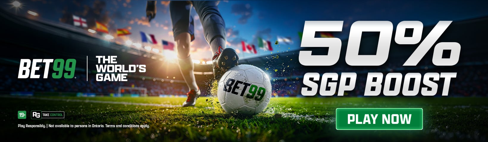 bet99 50 parlay boost